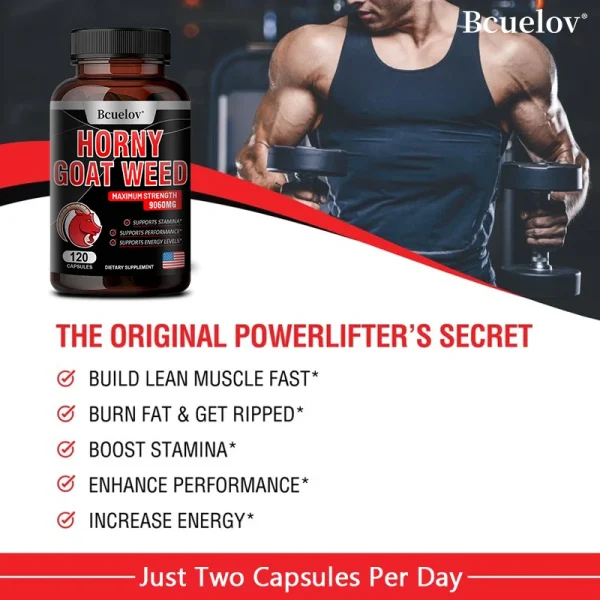 Men's Nutritional Supplements - Support Muscle, Burn Fat, Improve Endurance, Energy and Performance - Image 6