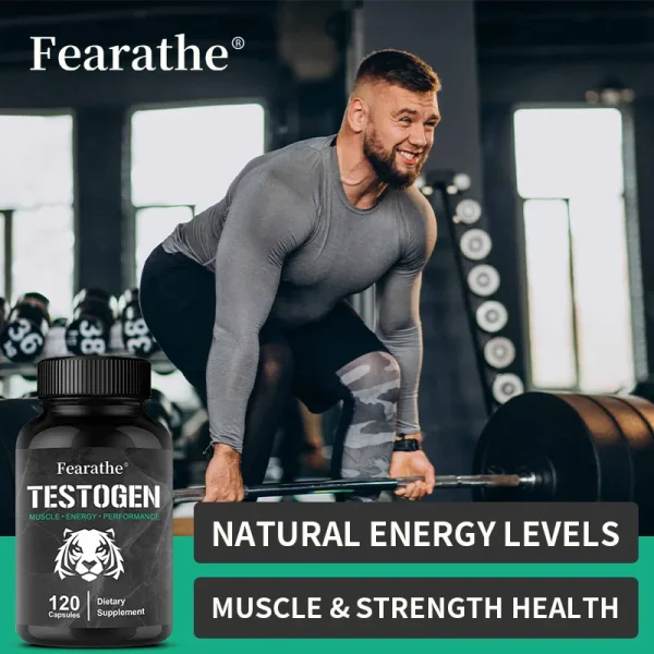 Black Pepper Extract Supplement - Helps Improve Male Performance, Muscle Mass, Energy and Endurance, and Overall Health - Image 8