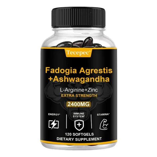 Black Pepper + Ashwagandha + Super Zinc, Saw Palmetto Berry Extract, Supports Immune Health, Sleep, 120 Capsules - Image 7