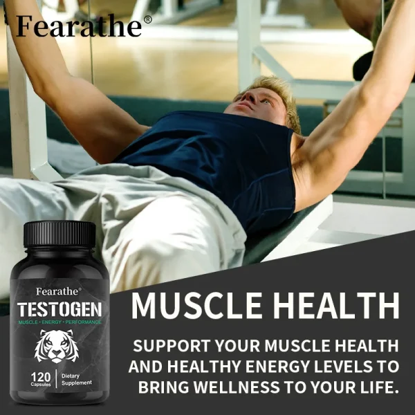 Black Pepper Extract Supplement - Helps Improve Male Performance, Muscle Mass, Energy and Endurance, and Overall Health - Image 4
