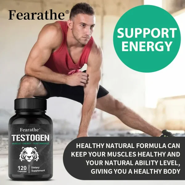 Black Pepper Extract Supplement - Helps Improve Male Performance, Muscle Mass, Energy and Endurance, and Overall Health - Image 13