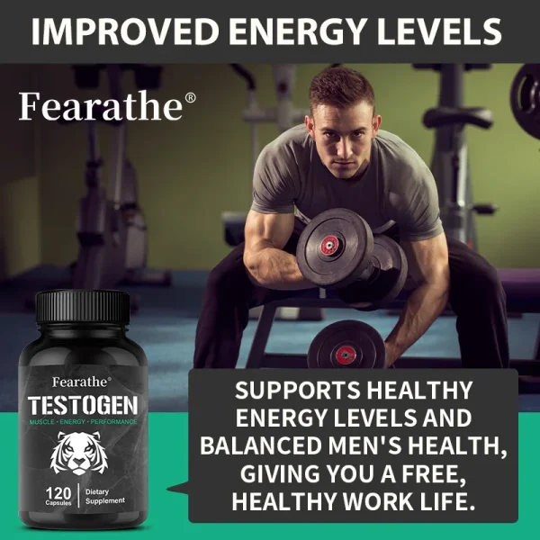 Black Pepper Extract Supplement - Helps Improve Male Performance, Muscle Mass, Energy and Endurance, and Overall Health - Image 6