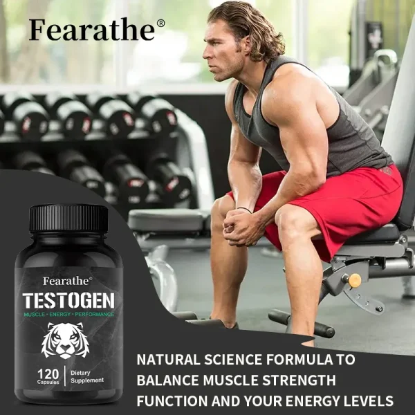 Black Pepper Extract Supplement - Helps Improve Male Performance, Muscle Mass, Energy and Endurance, and Overall Health - Image 11
