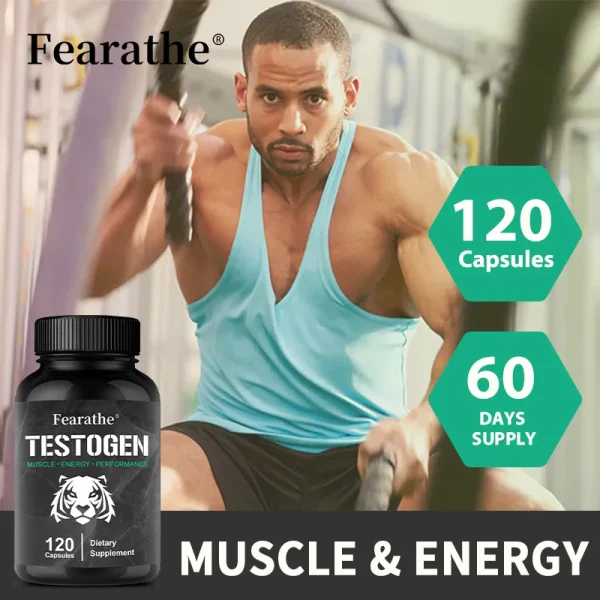 Black Pepper Extract Supplement - Helps Improve Male Performance, Muscle Mass, Energy and Endurance, and Overall Health - Image 9