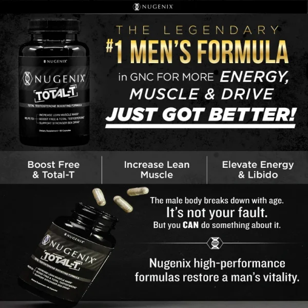 B Vitamins, Trace Mineral Supplement, Male Strength Enhancer, Supports Increased Muscle, Strength, Energy, 90 Capsules - Image 4