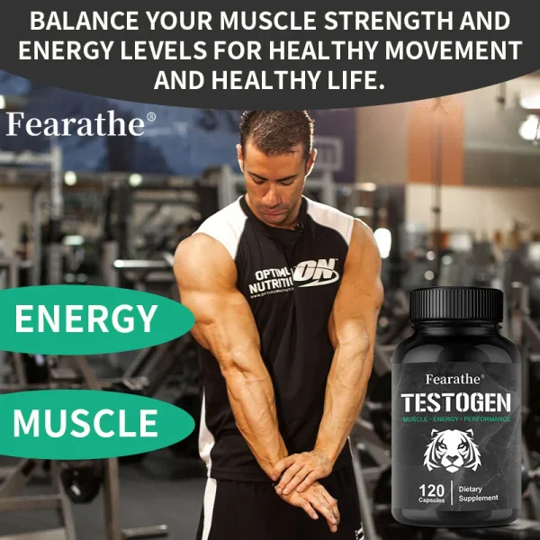 Black Pepper Extract Supplement - Helps Improve Male Performance, Muscle Mass, Energy and Endurance, and Overall Health - Image 10