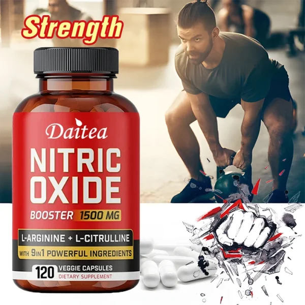 Men's Supplements - Vitality and Energy for Men, Workout Energy, Energy Boost, Performance Enhancement - Image 2