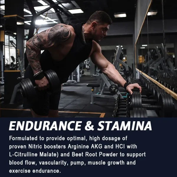 Daitea Men's Energy Supplements - for Energy, Strength and Endurance Support During Exercise | Muscle Mass, Non-GMO - Image 3