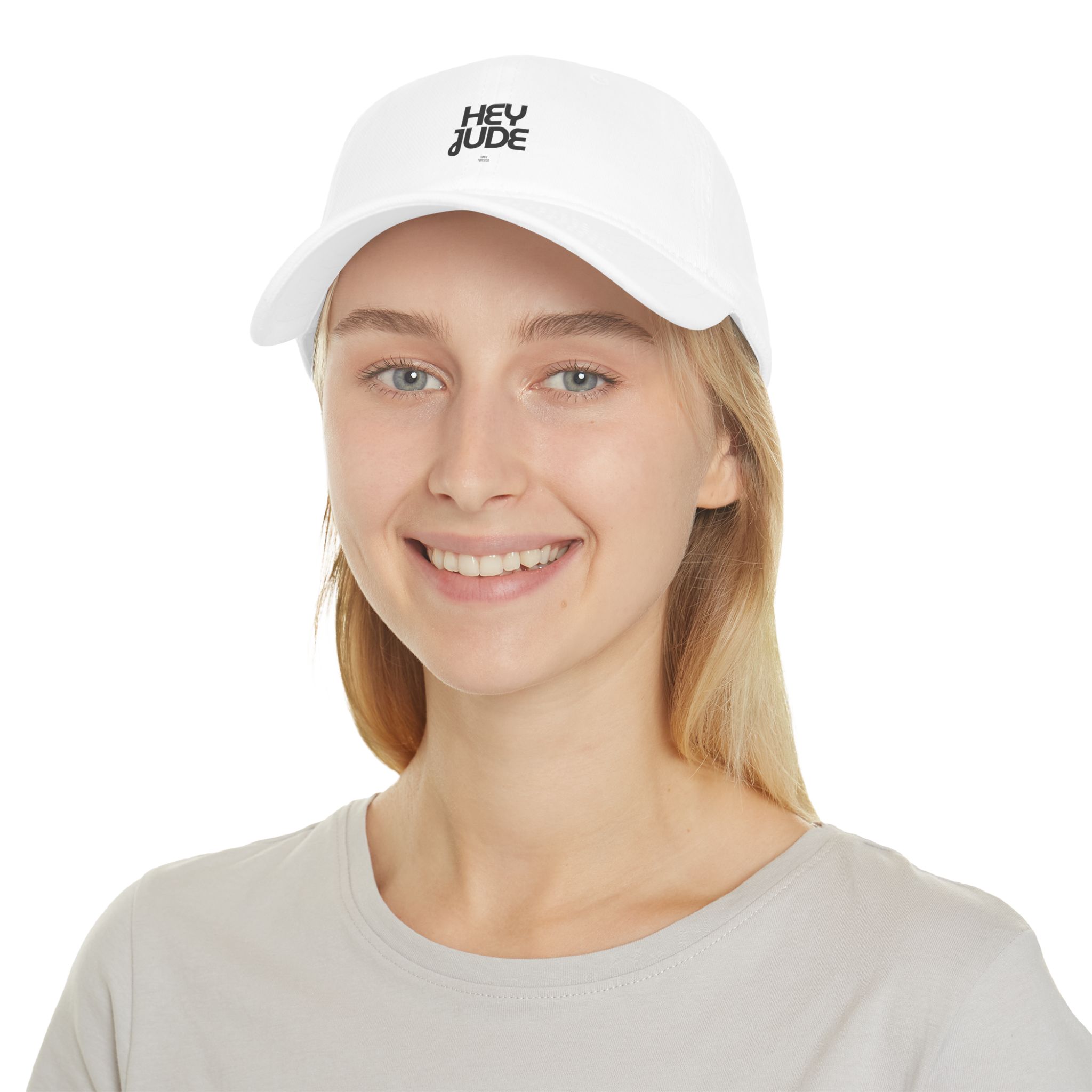 Stylish 'Hey Jude' Low Profile Baseball Cap - Image 4