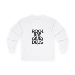 Rock Me Amadeus Unisex Long Sleeve Tee - Music Inspired Cotton Shirt